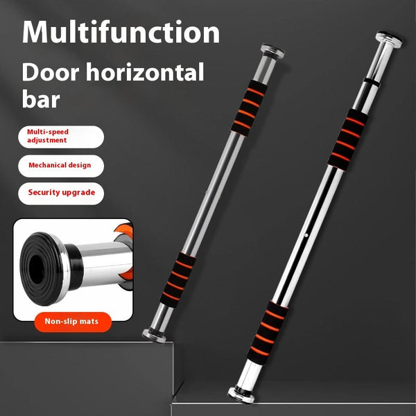 Indoor Doorway Pull-Up Bar Punch-Free Horizontal Fitness Training Equipment