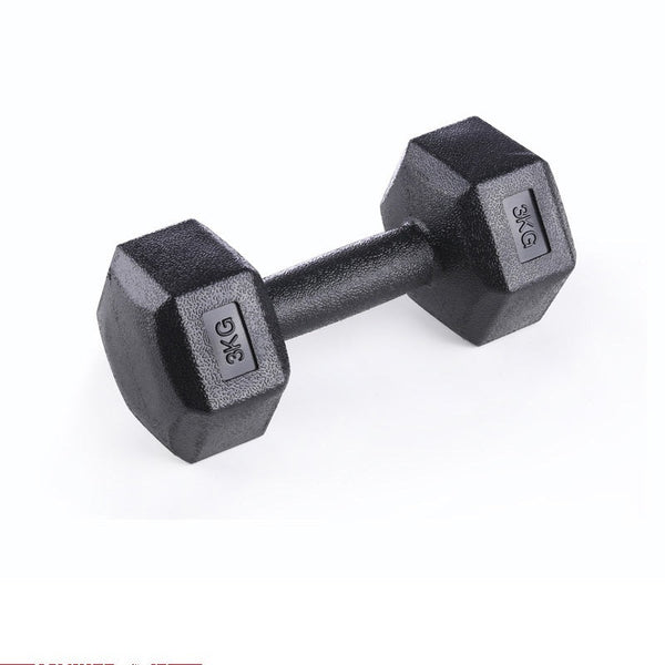 Rubberized Dumbbells Arm Muscle Training Home Fitness Strength Equipment