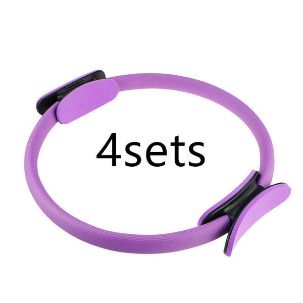 Yoga Fitness Pilates Ring Resistance Circle Home Workout Exercise
