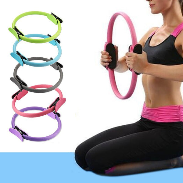 Yoga Fitness Pilates Ring Resistance Circle Home Workout Exercise
