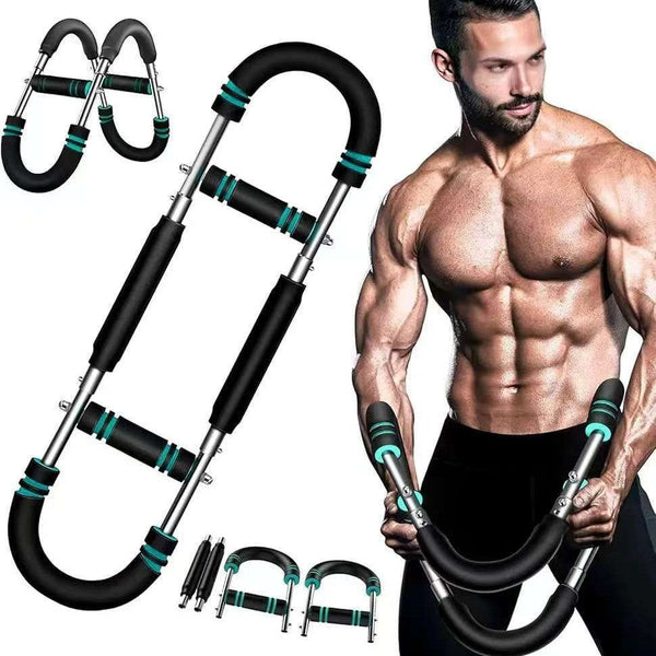 Multi Functional Adjustable Arm Strength U-Shaped Chest Trainer Device