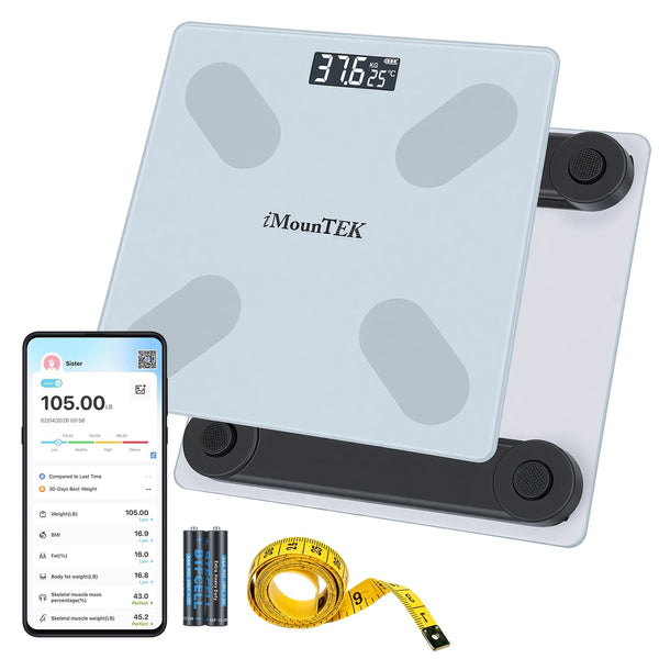 Smart Digital Body Weight Scale BMI Analysis App Sync