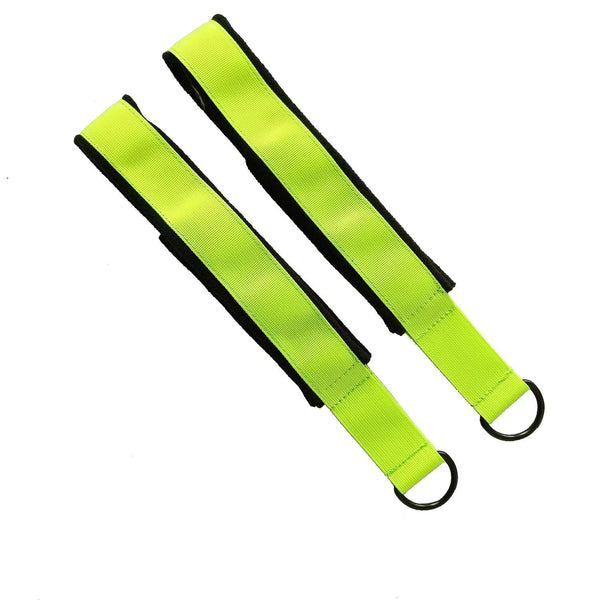 Double Ring Yoga Pilates Ankle Wrist Strap Exercise Accessory