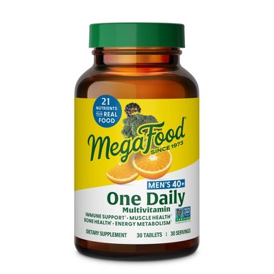 Men’s Multivitamin 40+ Immune Support Daily Health Tablets