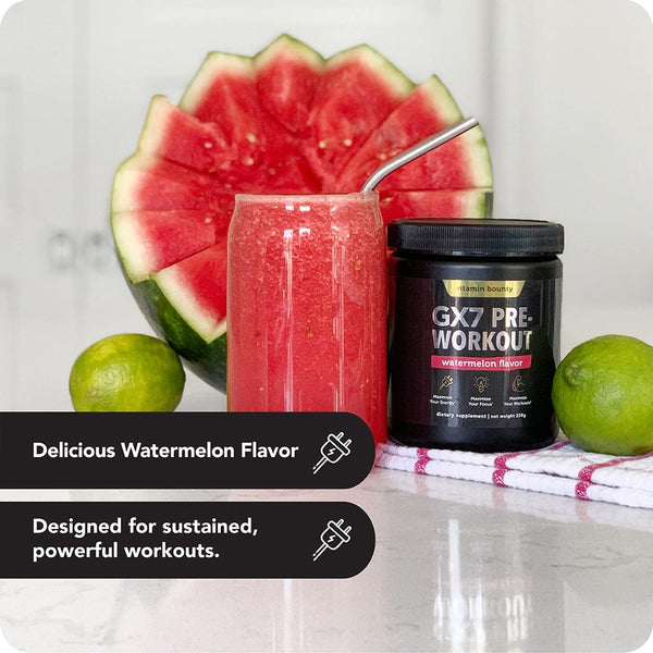 Pre Workout Watermelon Energy Focus Performance Supplement Formula
