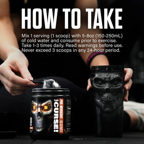 The Curse Pre Workout Energy Focus Strength Performance Supplement