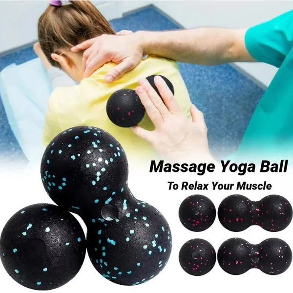 Yoga Peanut Massage Ball Set Muscle Relaxation Fascia Release Kit