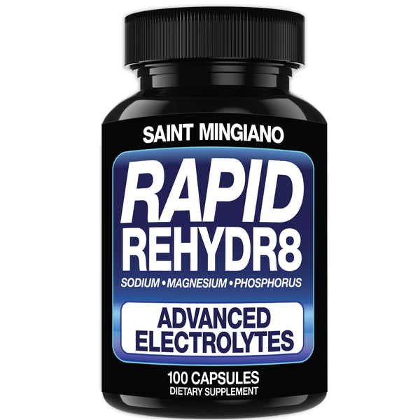 Rapid Rehydr8 Electrolyte Capsules Muscle Recovery Endurance Hydration Support